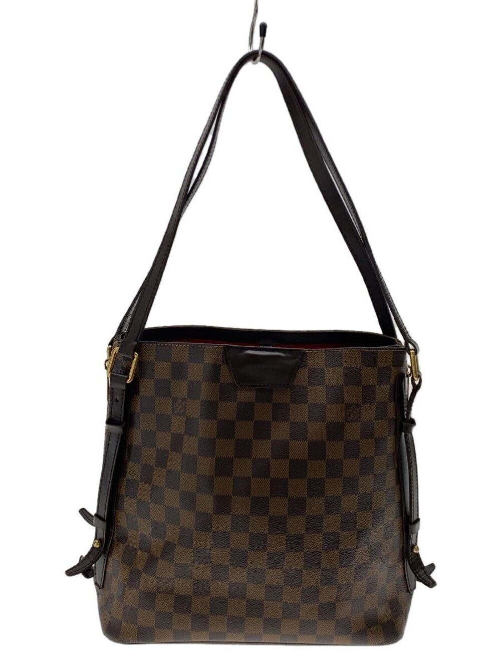 LOUIS VUITTON Cabas Rivington Damier Ebene Brown